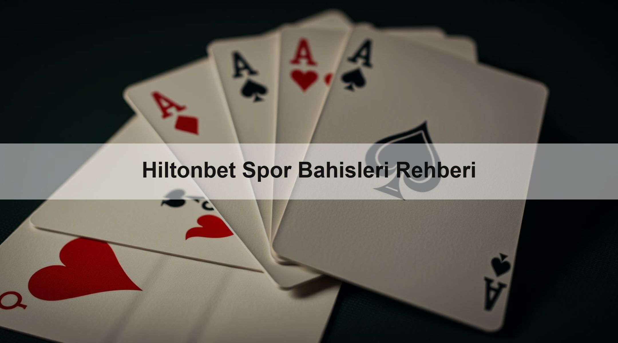 Hiltonbet Spor Bahisleri Rehberi